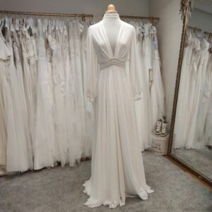 robe de mariée mousseline chic - outlet - Toulouse