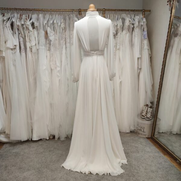 robe de mariée mousseline chic - outlet - Toulouse