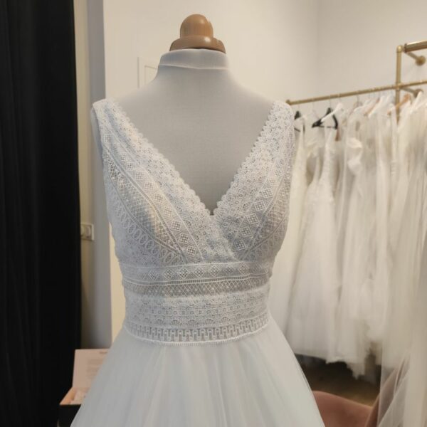 robe de mariée princesse en tulle - seconde main - depot vente Toulouse