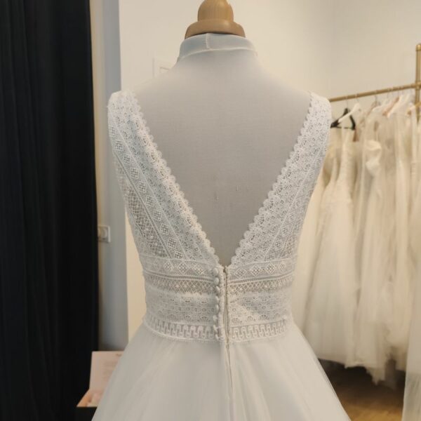 robe de mariée princesse en tulle - seconde main - depot vente Toulouse